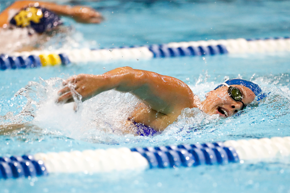 Lauren Denham.

Kentucky Swim & Dive vs. Indiana & Notre Dame.

Photo by Isaac Janssen | UK Athletics