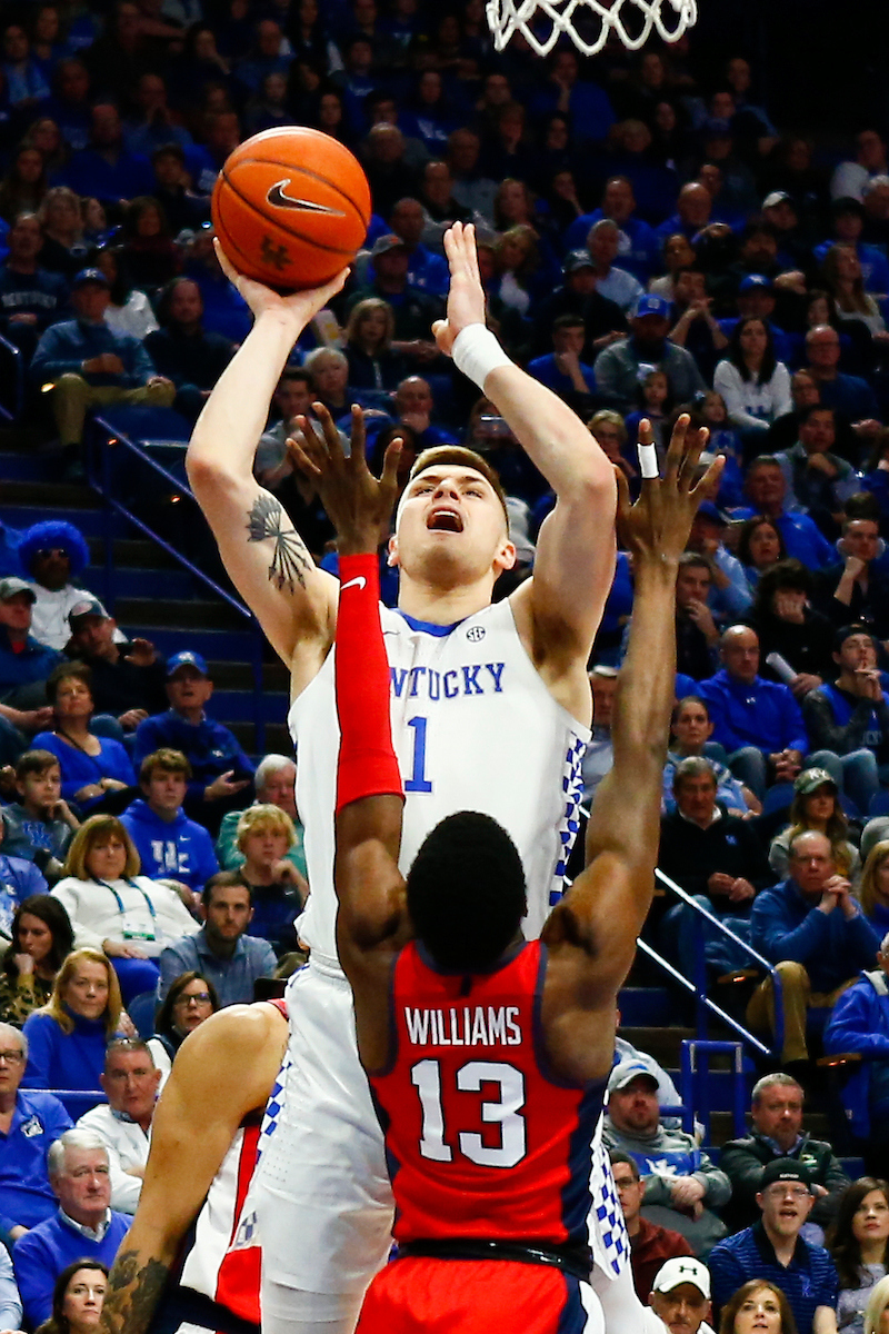 Nate Sestina. 

UK beat Ole Miss 67-62

Photo By Barry Westerman | UK Athletics
