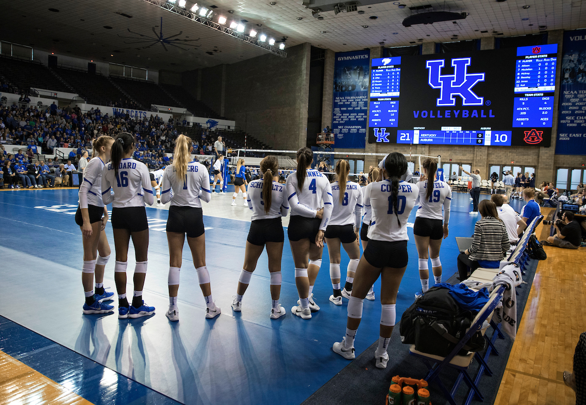 as Kentucky played Auburn on November 24, 2018.  Photo by Mark Cornelison | UKphoto