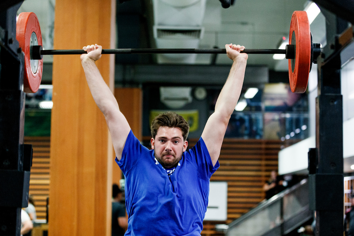 Josh Sobota.

Shake out.

NCAA Track and Field Outdoor Championships.

Photo by Chet White | UK Athletics