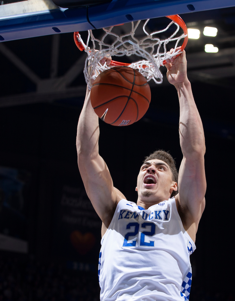 Reid Travis. 

Kentucky beat Texas A&M 85-74 on Tuesday, January 8, 2019.


Photo By Barry Westerman | UK Athletics