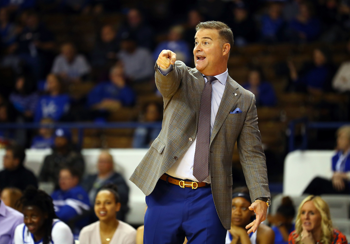 Matthew Mitchell

Kentucky beats Stetson 67-48. 

Photo by Britney Howard | Staff