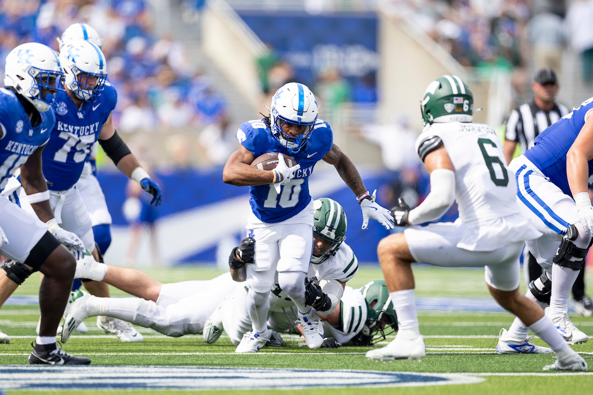 Kentucky Offense Focused on Explosive Plays and Finishing Drives