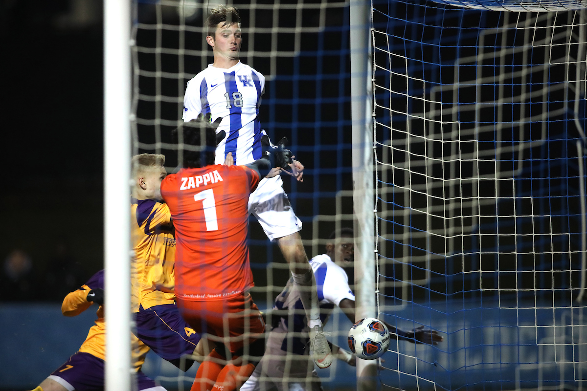 Bailey Rouse.

Men's soccer beats Lipscomb 2-1.

Photo by Quinn Foster | UK Athletics