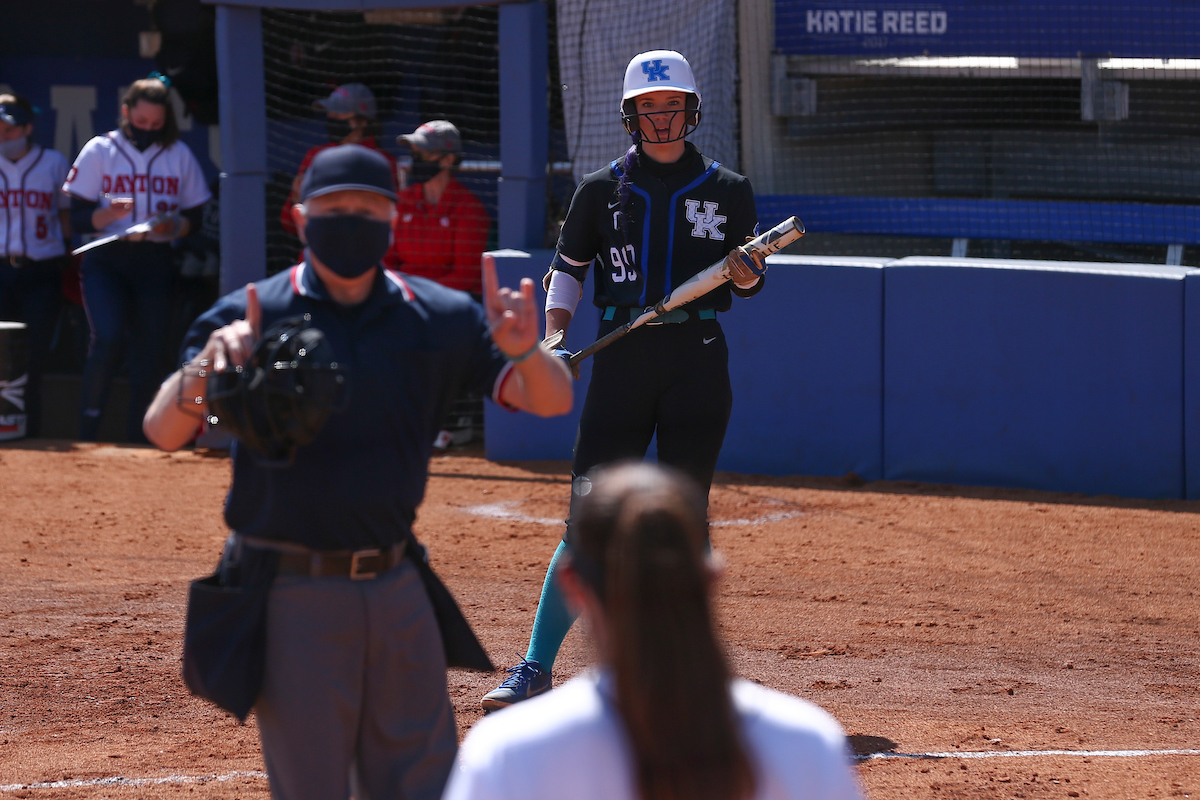 Kayla Kowalik.

Kentucky wins both matches against Dayton.

Photo by Grace Bradley | UK Athletics