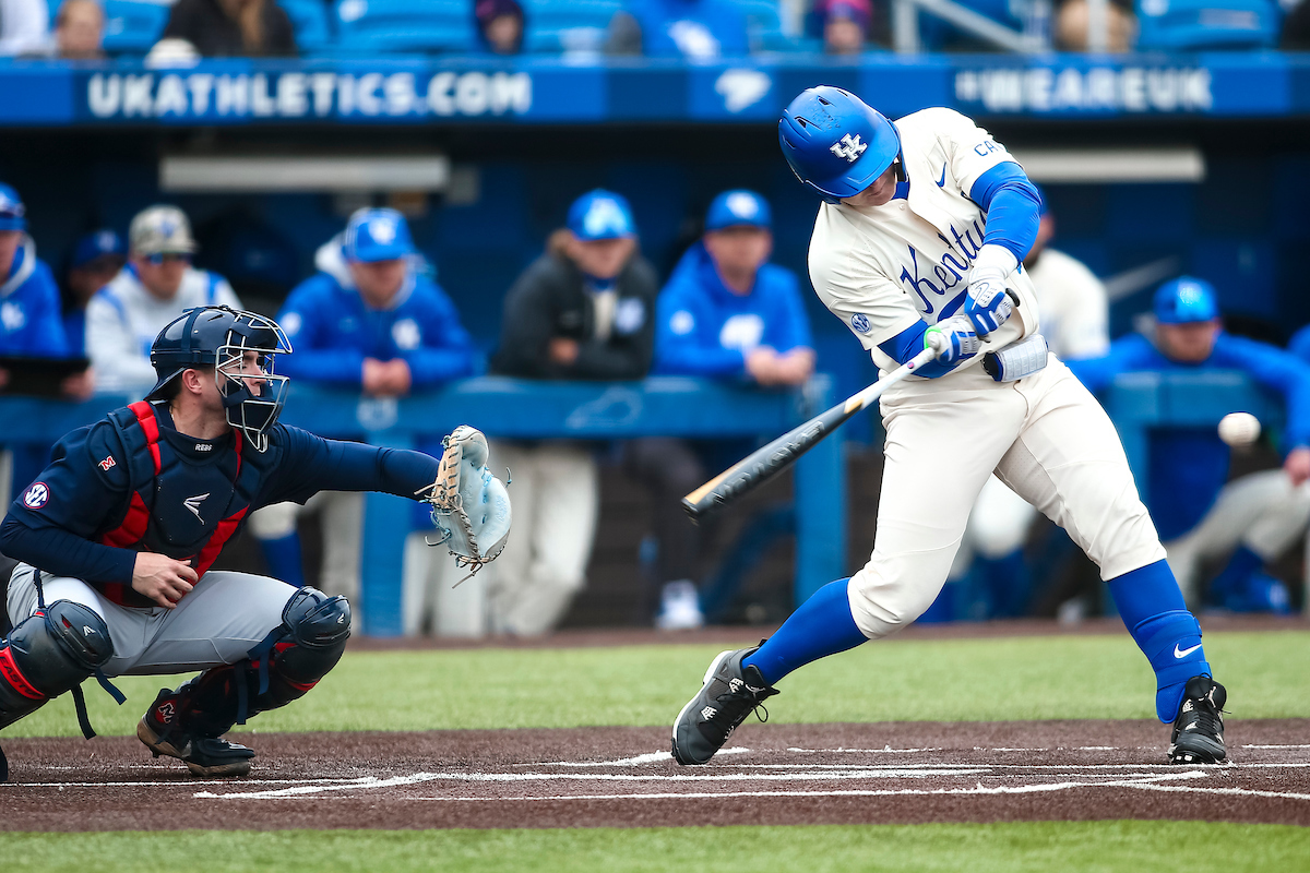 Reuben Church.

Kentucky beats Ole Miss 9-2.

Photo by Eddie Justice | UK Athletics