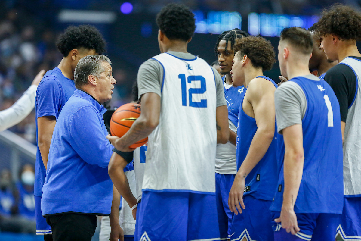 Coach John Calipari.

Big Blue Madness.

Photo by Sarah Caputi | UK Athletics