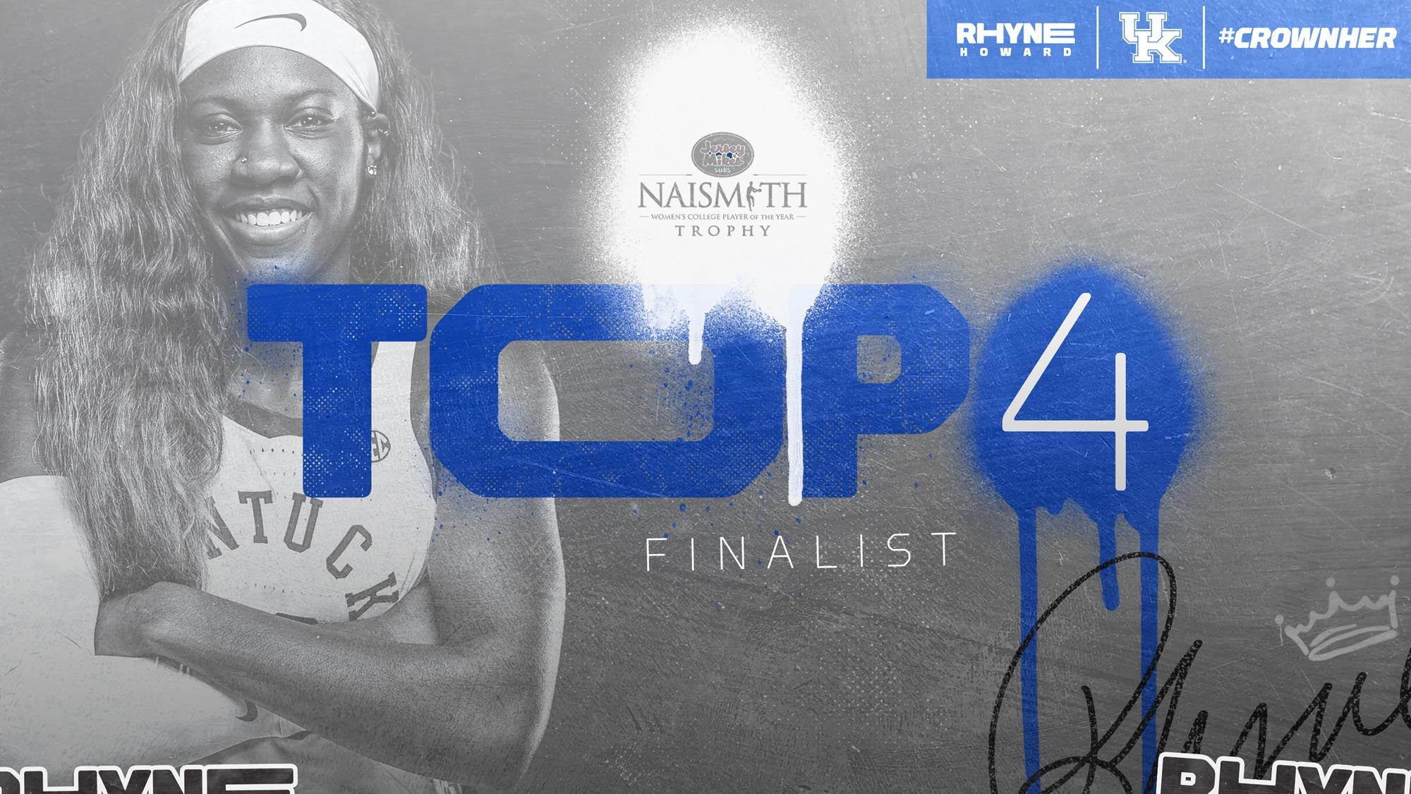 Naismith Trophy Names Rhyne Howard Finalist for NPOY