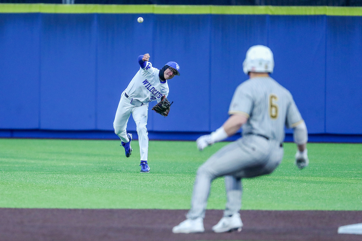 John Thrasher.

Kentucky defeats Western Michigan 14-3.

Photo by Sarah Caputi | UK Athletics