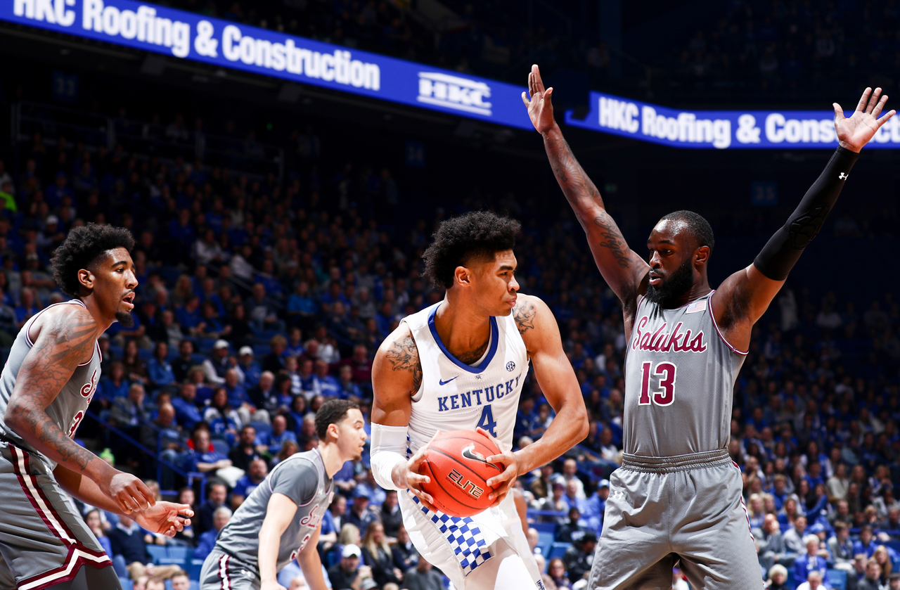 Nick Richards

Men's basketball beat SIU 71-59.

Photo by Chet White | UK Athletics