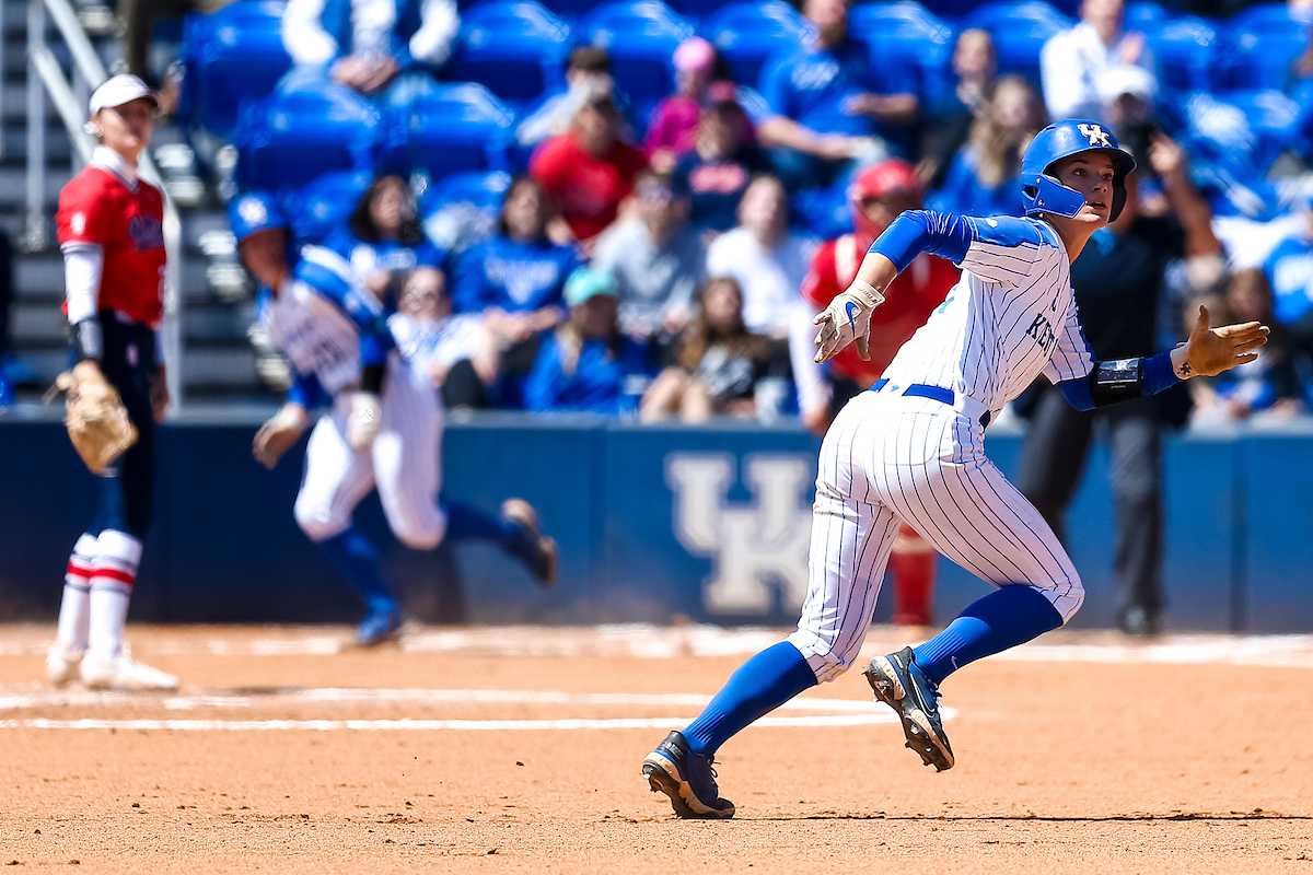 Kayla Kowalik.

Kentucky beats Ole Miss 8-2.

Photo by Eddie Justice | UK Athletics