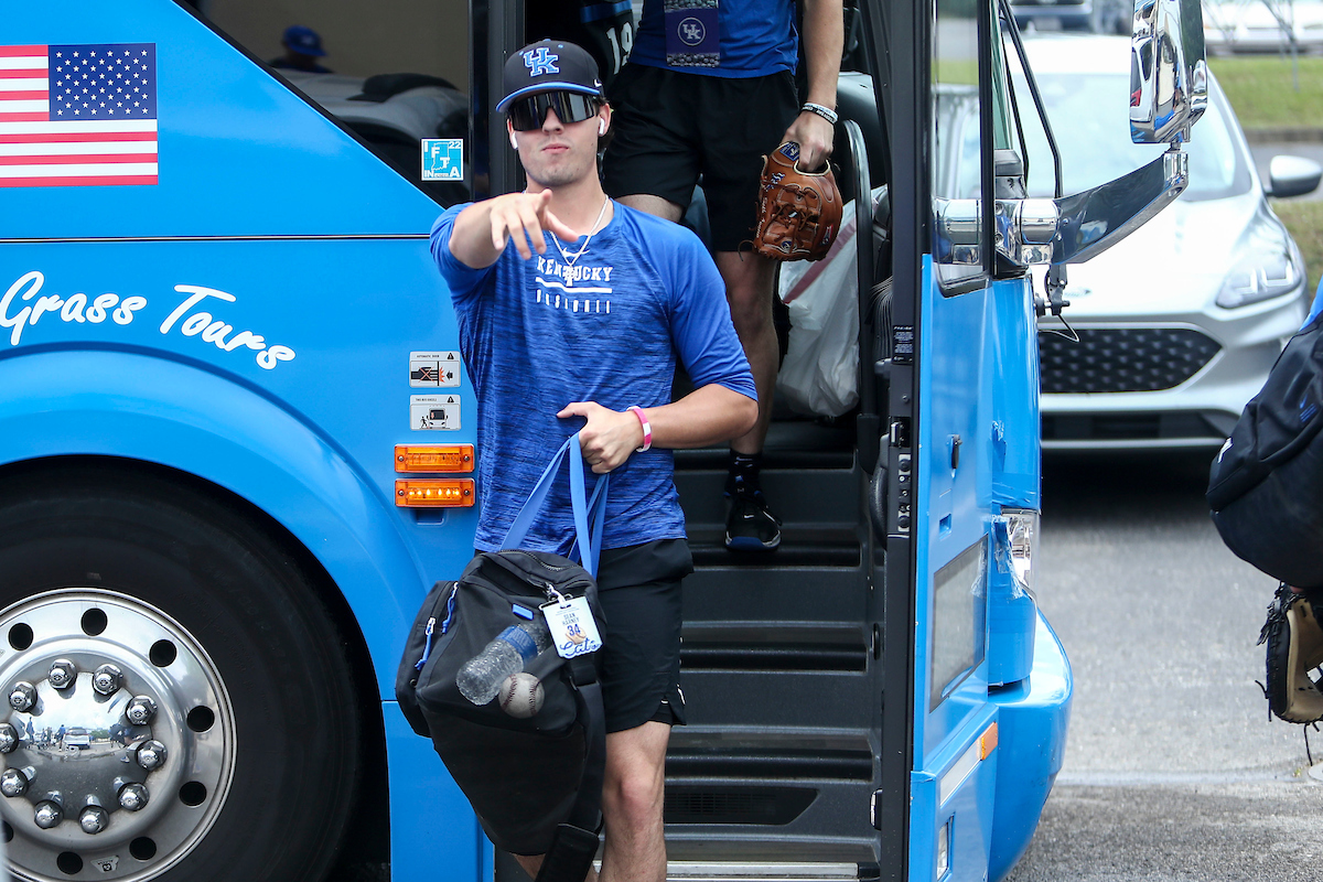 Sean Harney.

Kentucky Baseball Practice at the 2022 SEC Tournament.

Photo by Sarah Caputi | UK Athletics