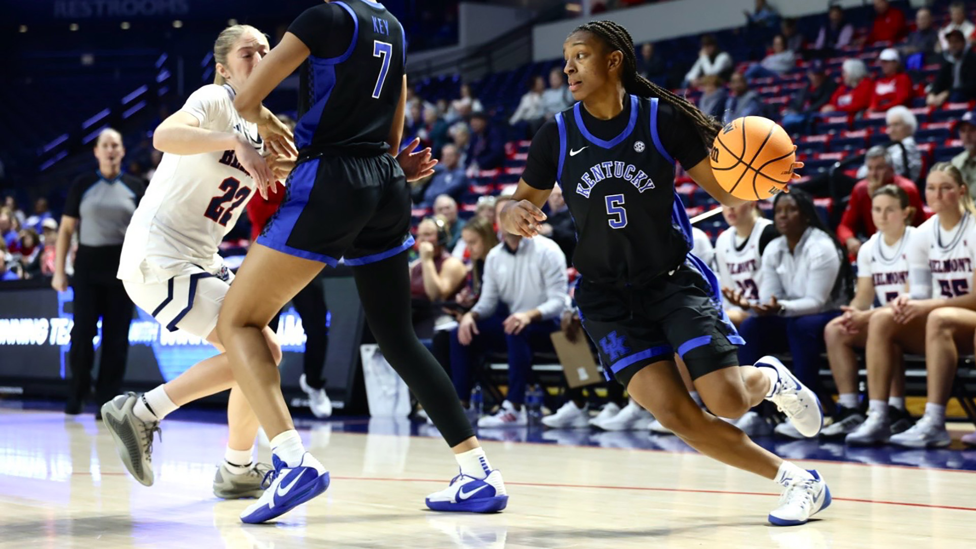 No. 15 Kentucky Tops Belmont on Sunday