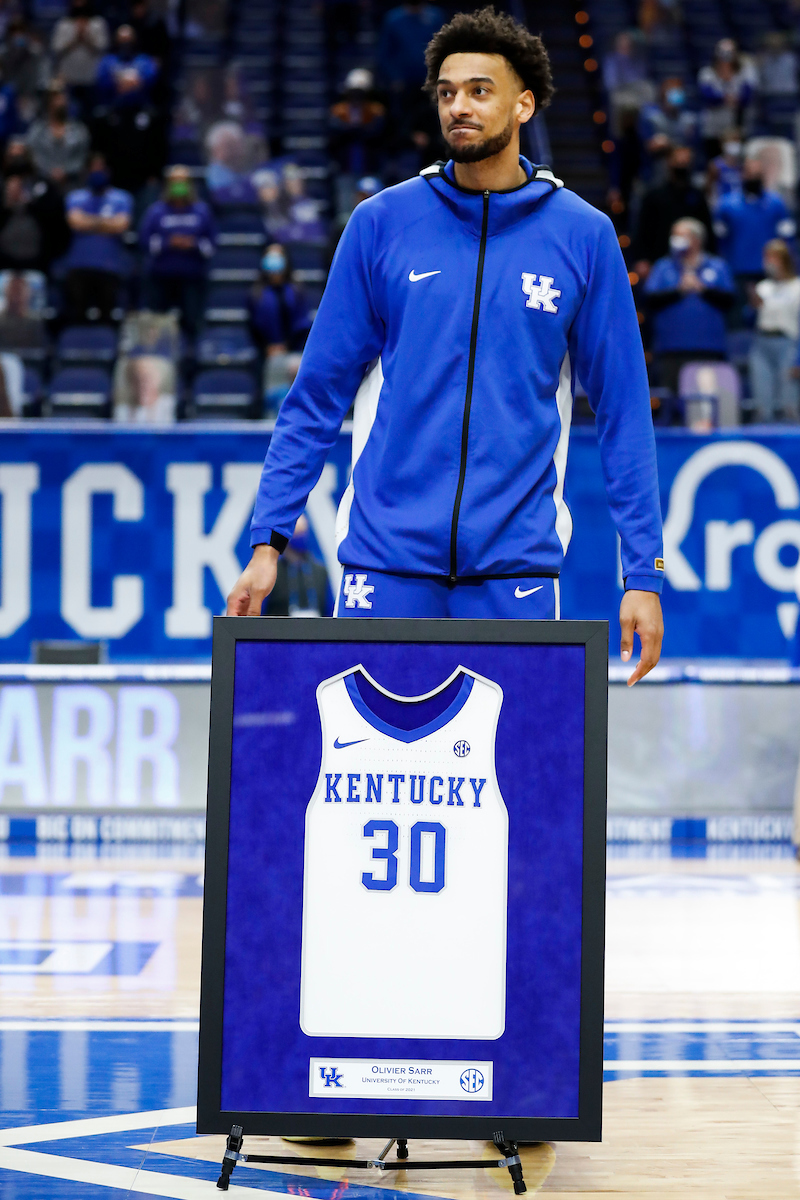 Olivier Sarr.

UK loses to Florida 71-67.

Photo by Chet White | UK Athletics