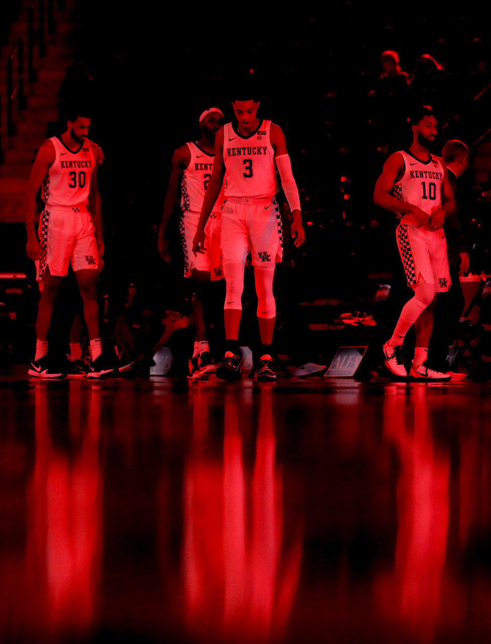 Olivier Sarr. Isaiah Jackson. Brandon Boston Jr. Davion Mintz. 

Kentucky beat Mississippi State 78-73 in Starkville.

Photo by Chet White | UK Athletics