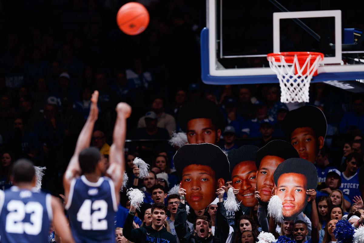 Fans.

Kentucky beat Mount St. Mary?s 82-62.


Photo by Elliott Hess | UK Athletics