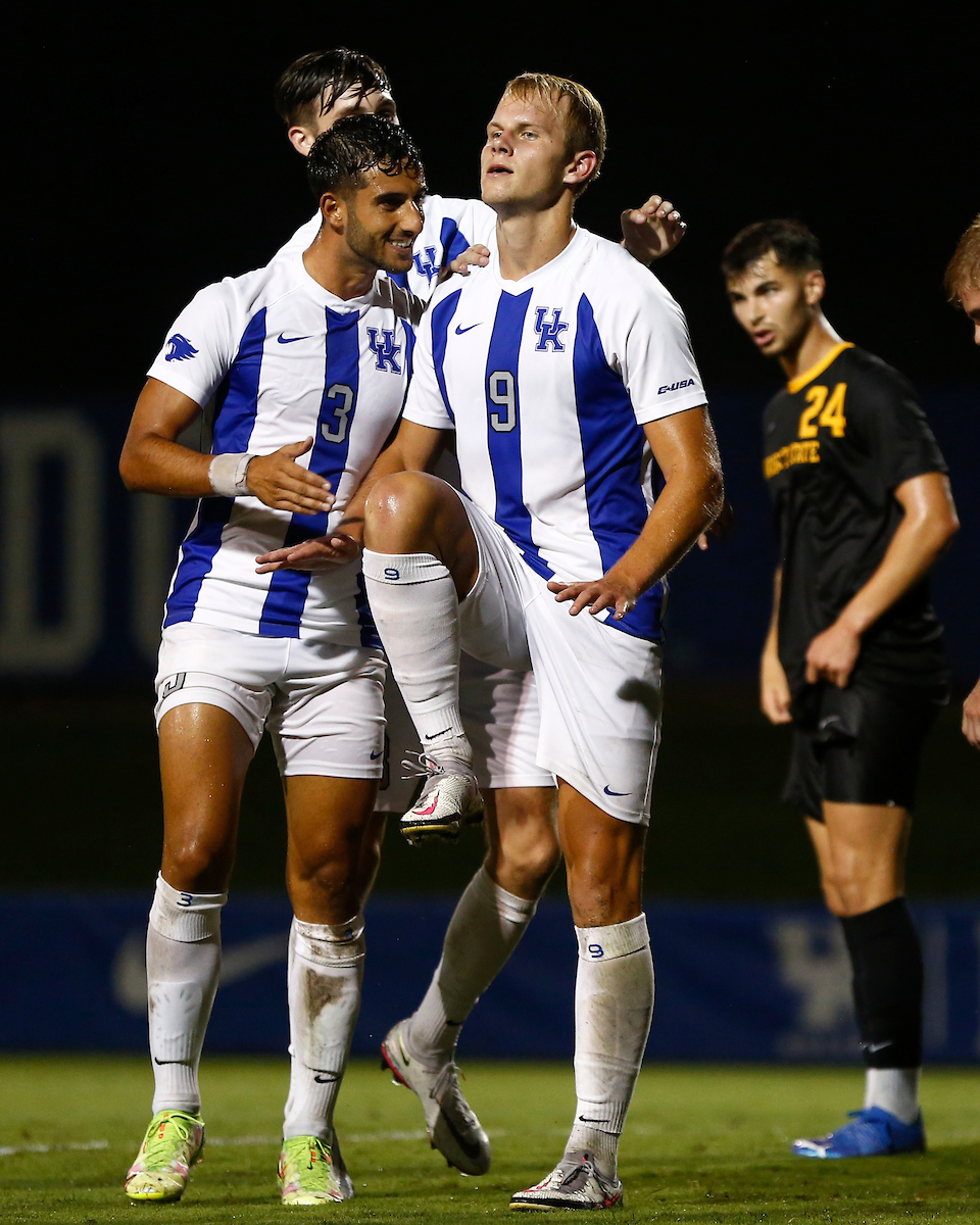 Lucca Rodrigues, Eythor Bjorgolfsson.

Kentucky beats Wright St. 3-0.

Photo by Grace Bradley | UK Athletics