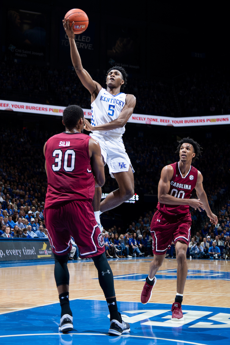 Immanuel Quickley.

The University of Kentucky men's basketball team beats South Carolina 76-48.

Photo by Chet White| UK Athletics