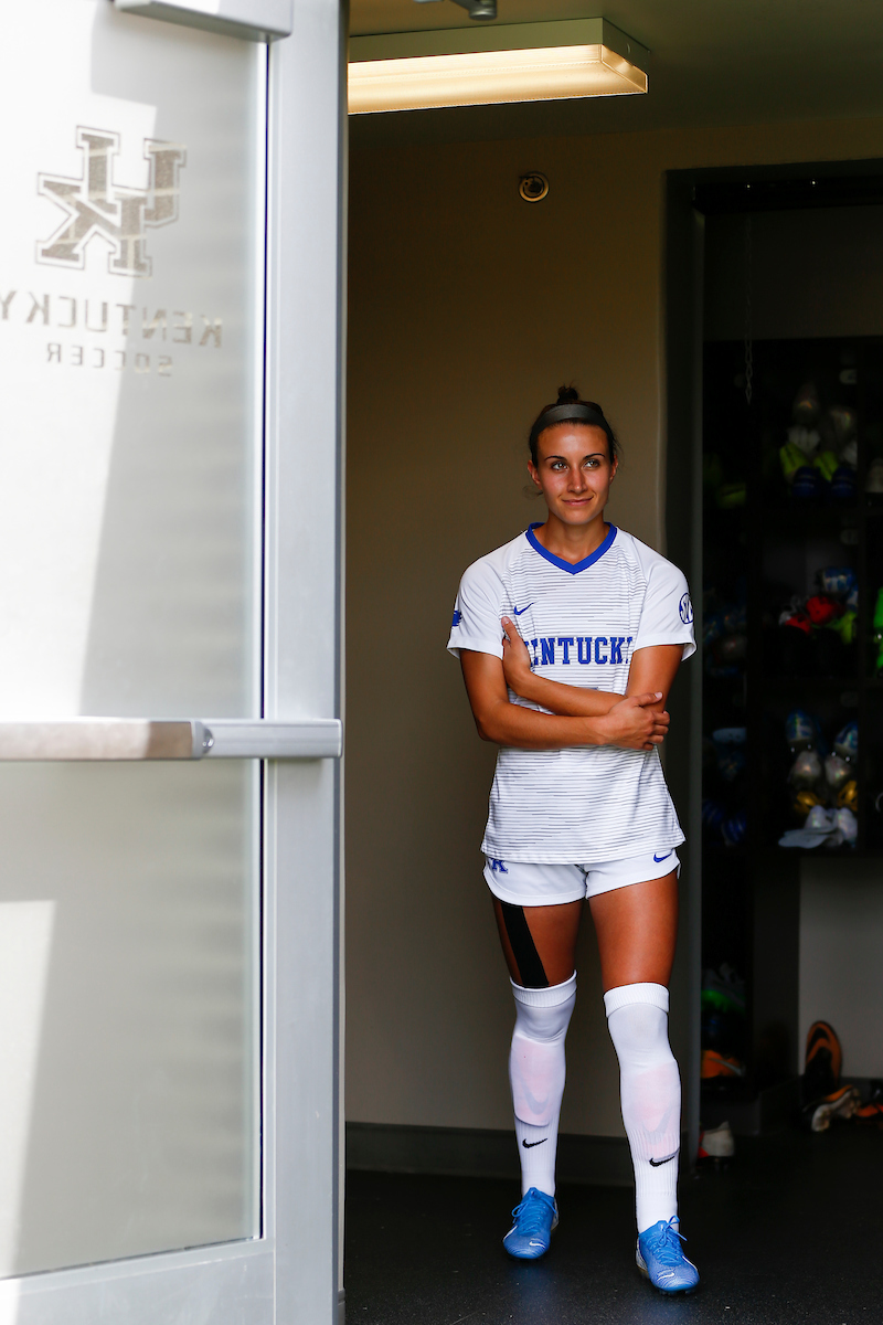 Gina Crosetti.

UK beat Miami (OH) 3-0 on Senior Day.

Photo by Chet White | UK Athletics