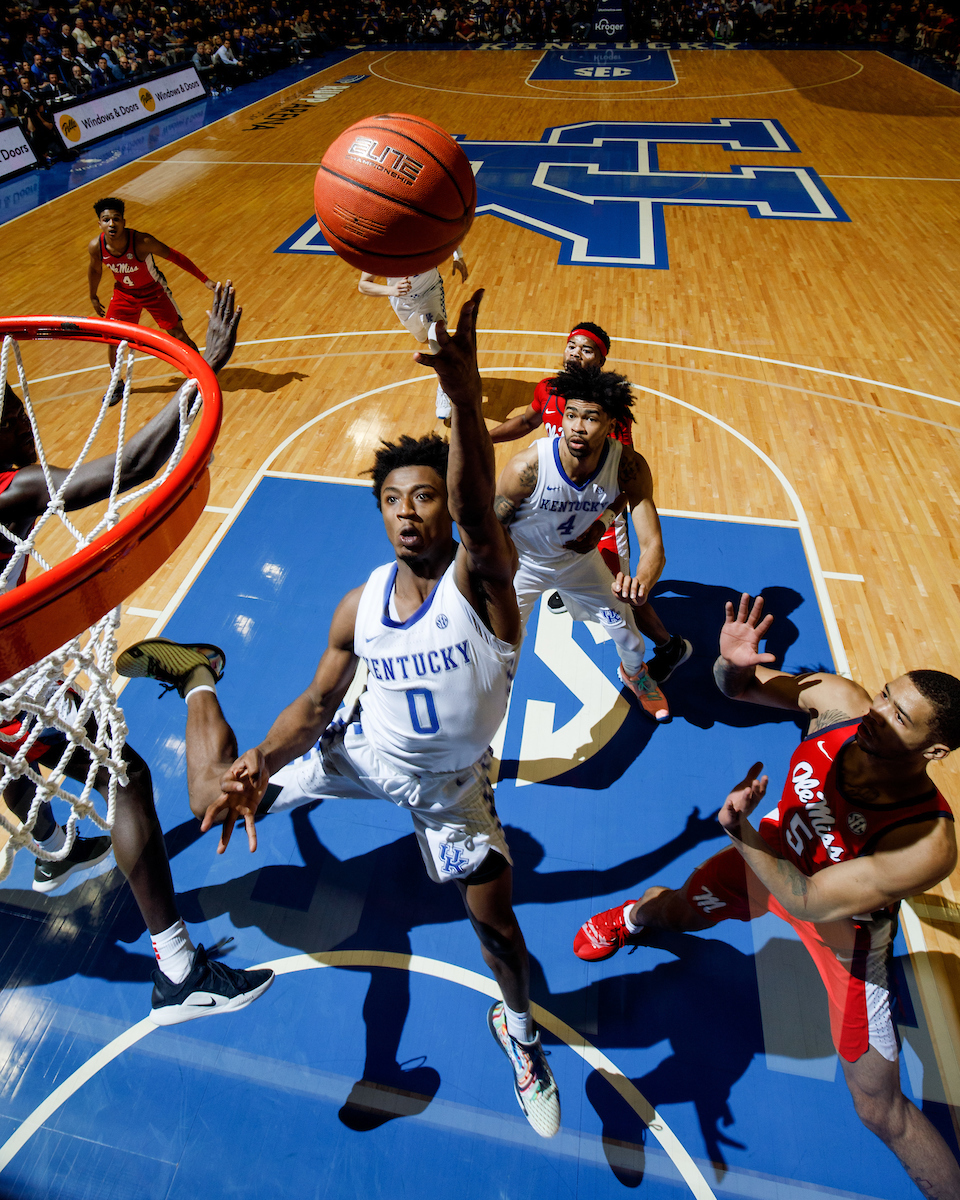 Ashton Hagans. Nick Richards.

UK beat Ole Miss 67-62.

Photo by Elliott Hess | UK Athletics