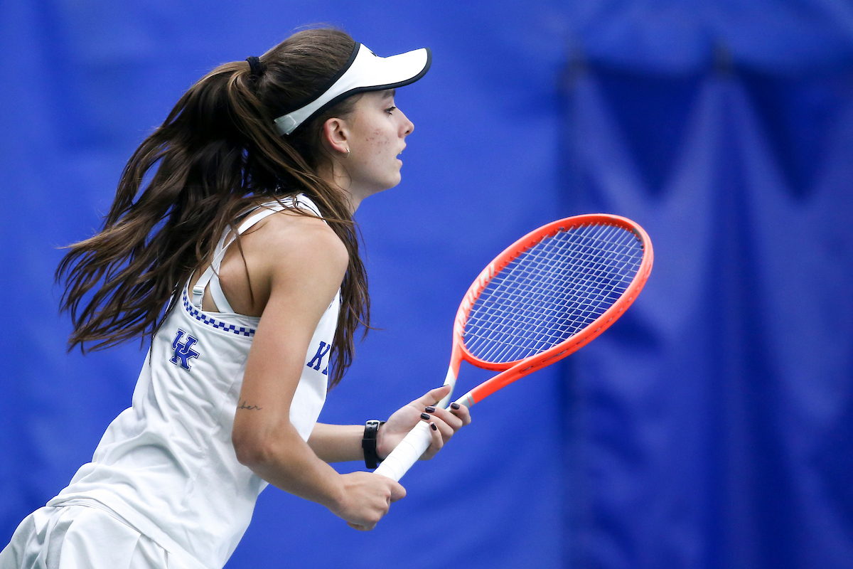 Lidia Gonzalez.

Kentucky loses to Vanderbilt 6-1.

Photo by Grace Bradley | UK Athletics