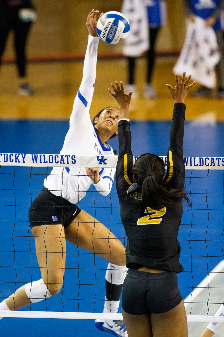 Caitlyn Cooper.

Kentucky beats Mizzou 3-0.

Photo by Hannah Phillips | UK Athletics