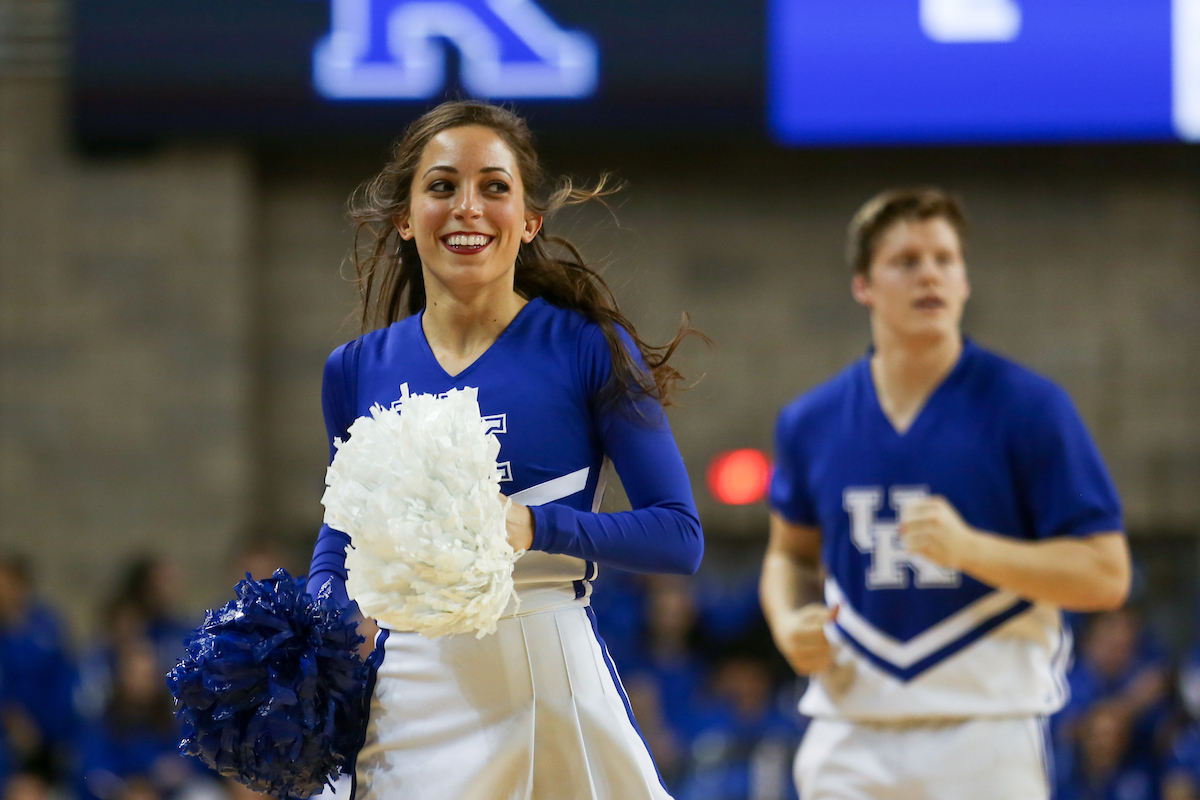 Cheer

The UK Women's Basketball falls to South Carolina. 

Photo by Hannah Phillips | UK Athletics