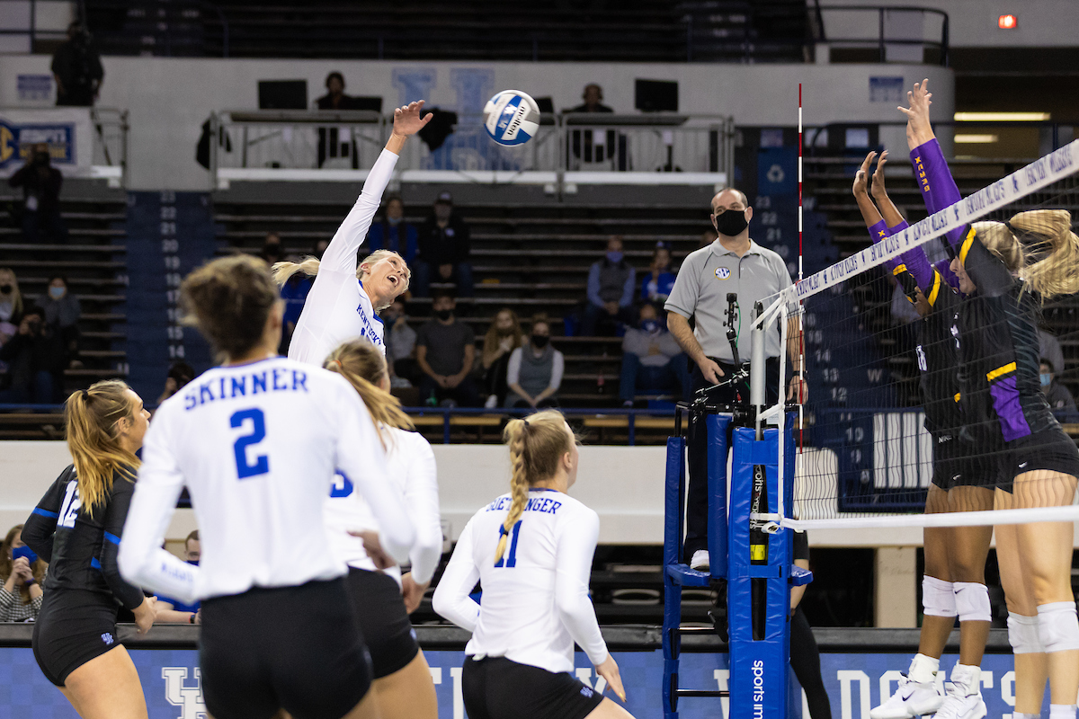 Alli Stumler.

Kentucky sweeps LSU 3 - 0

Photo by Grant Lee | UK Athletics