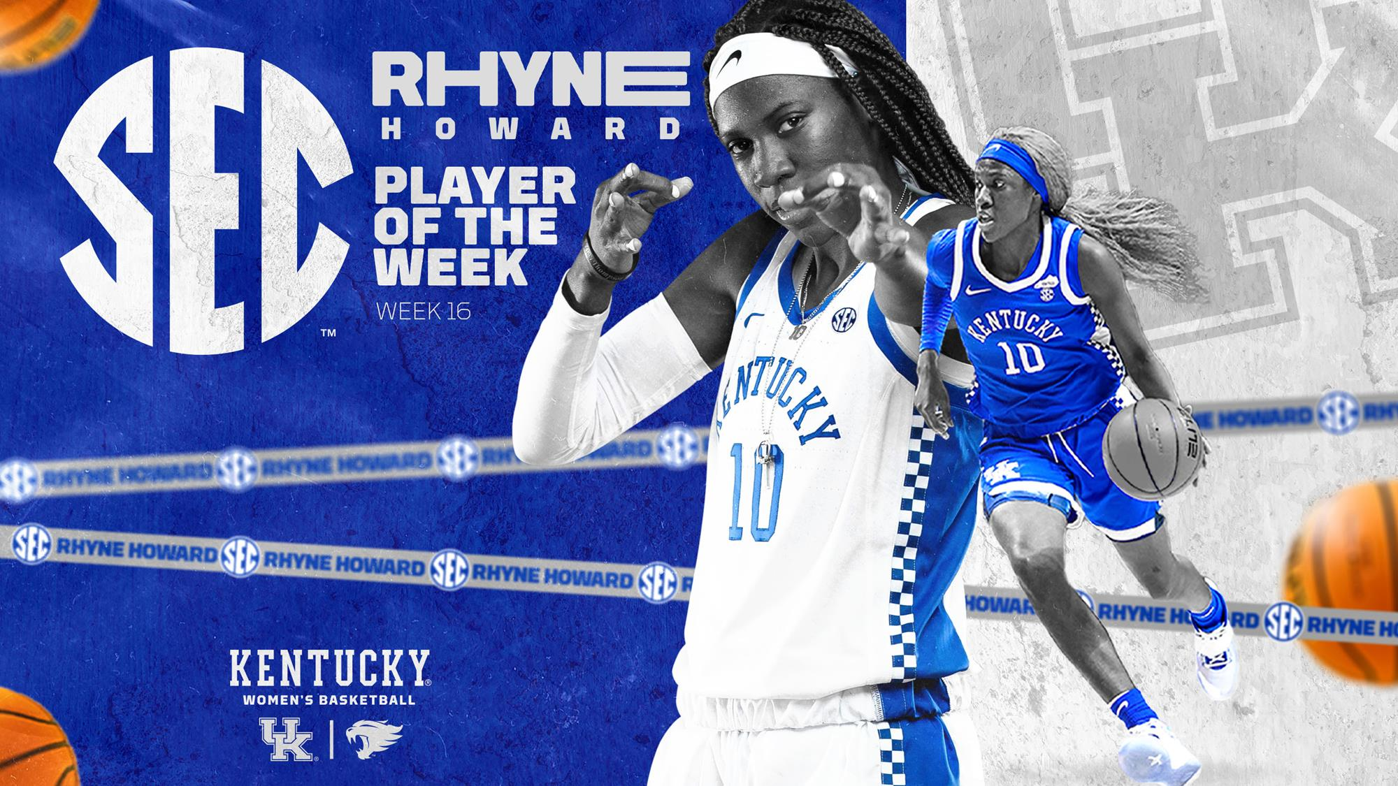 Rhyne Howard Named SEC Player of the Week