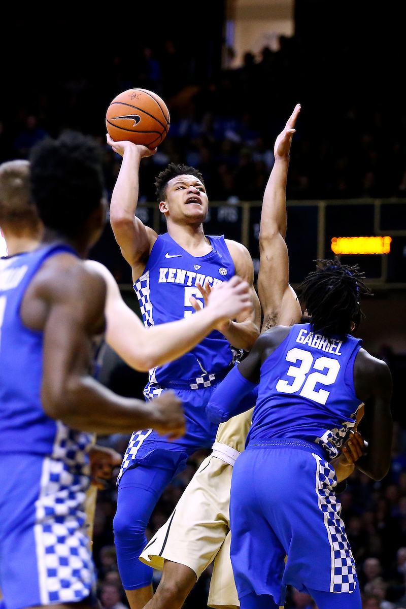 Kevin Knox.

The University of Kentucky men's basketball team beat Vanderbilt 74-67 at Memorial Gymnasium in Nashville, TN., on Saturday, January 13, 2018.

Photo by Chet White | UK Athletics