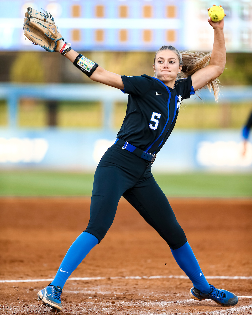 Tatum Spangler.

UK beats NKU 14-0.

Photo by Eddie Justice | UK Athletics