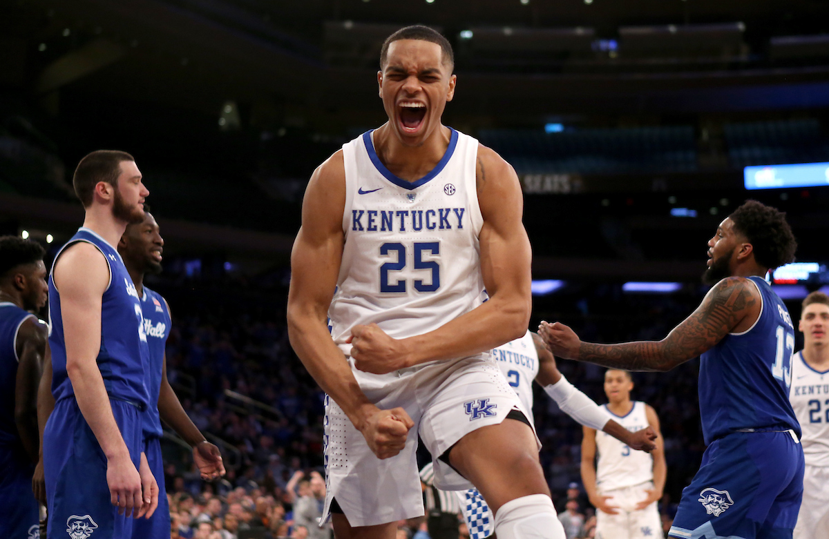PJ Washington. 

UK falls to Seton Hall 84-83. 


Photo By Barry Westerman | UK Athletics