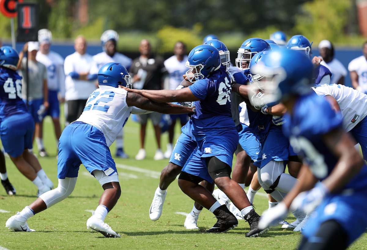 The Football Team Fan Day on Saturday, August 4,  2018. 

Photo by Britney Howard | UK Athletics