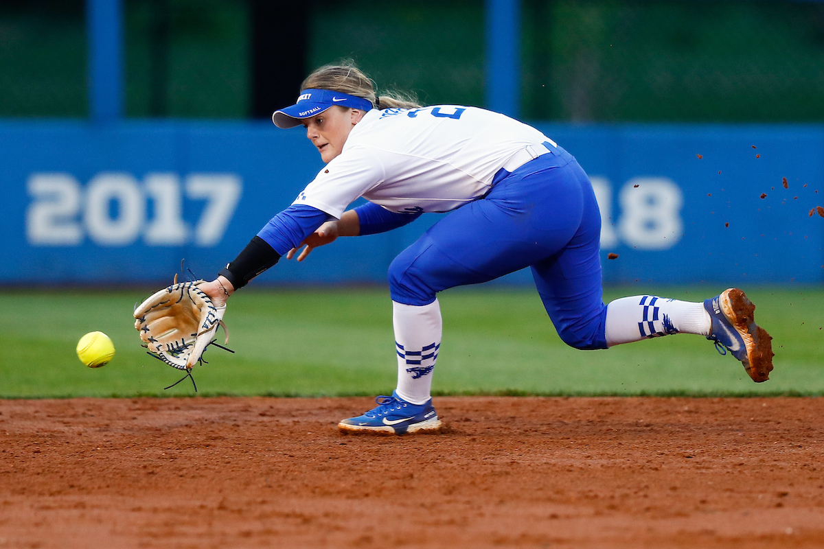Erin Coffel.

Kentucky loses to Missouri 9-1.

Photo by Tommy Quarles | UK Athletics