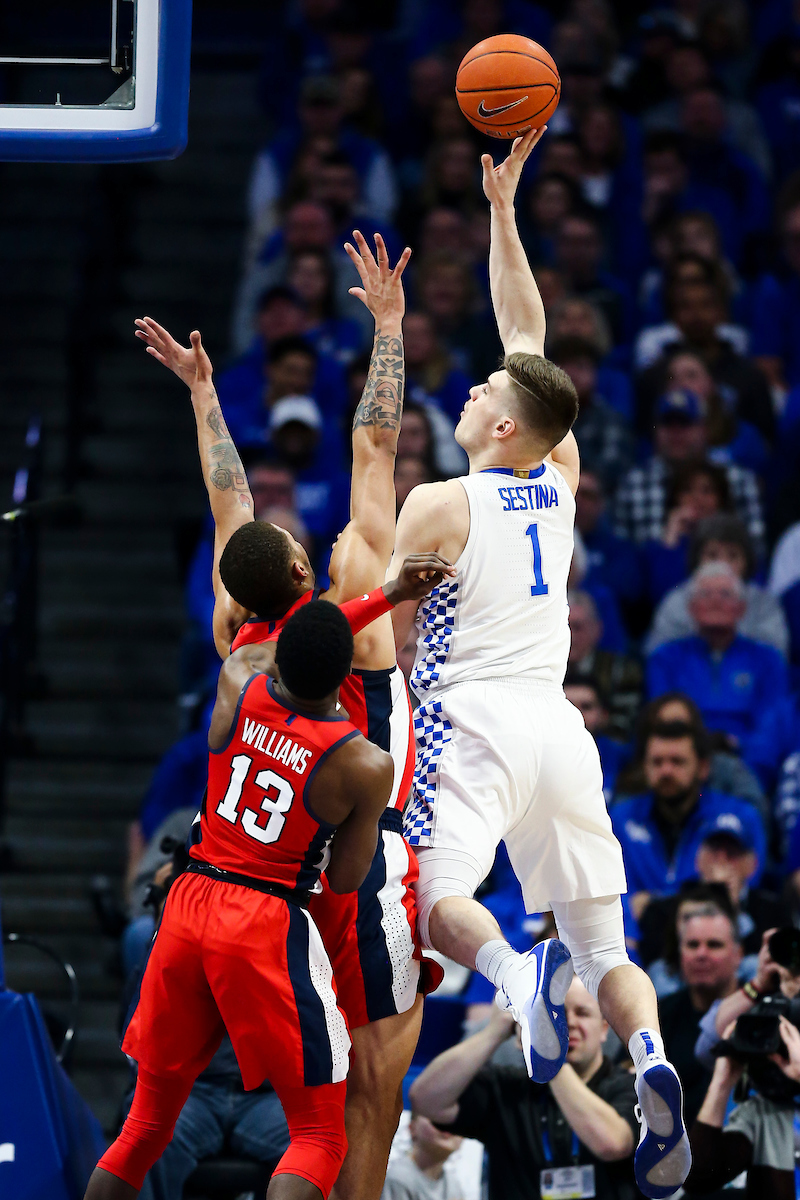 Nate Sestina.

UK beat Ole Miss 67-62.

Photo by Chet White | UK Athletics