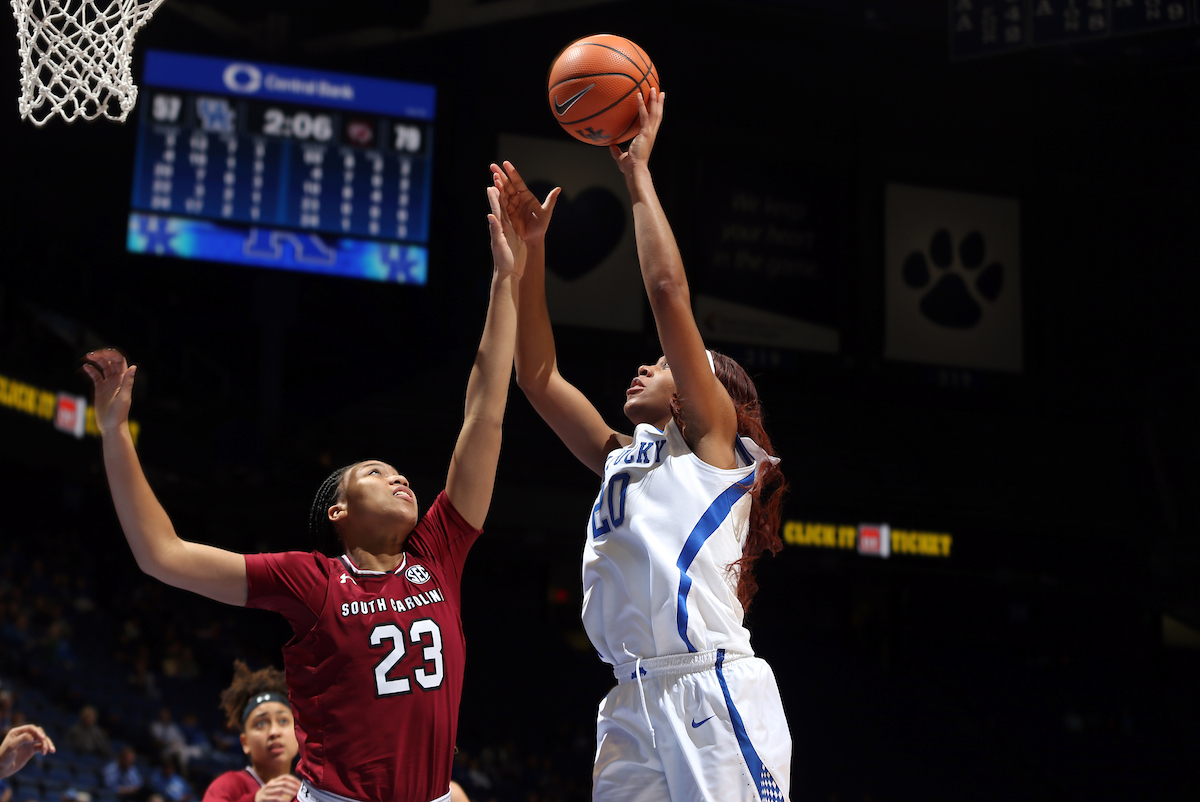 Dorie Harrison

The University of Kentucky women's basketball team falls to South Carolina on Sunday, January 21, 2018 at Rupp Arena. 

Photo by Britney Howard | UK Athletics