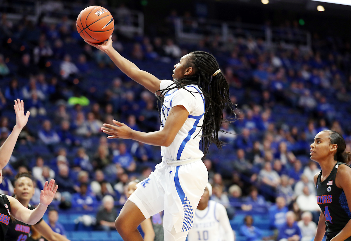 Taylor Murray

The UK Women's Basketball team beat Florida 62-51. 

Photo by Britney Howard | UK Athletics