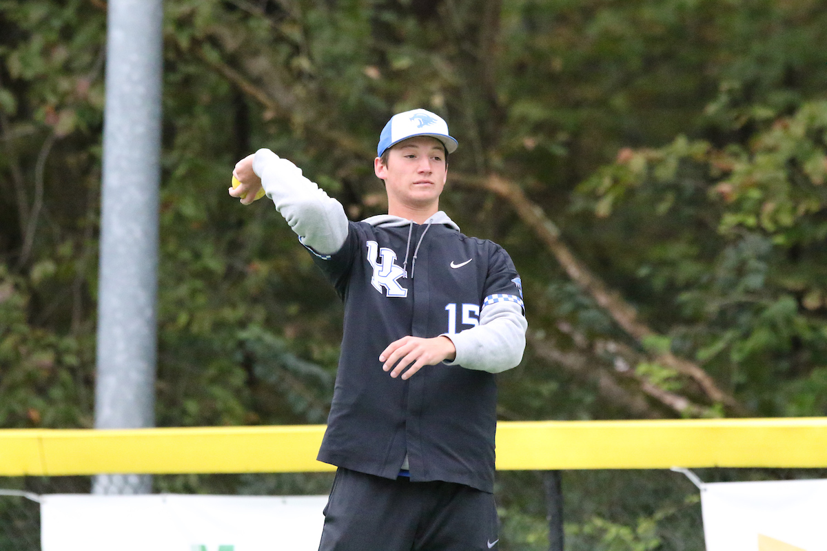 The Baseball team spends the morning with a group of kids in the Miracle League on Saturday, October 13th at Shillito Park.

Photos by Noah J. Richter | UK Athletics