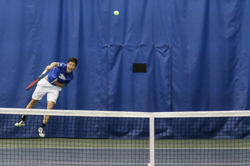 Ryo Matsumura. 

Kentucky men's tennis hosts Notre Dame.

Photo by Eddie Justice | UK Athletics