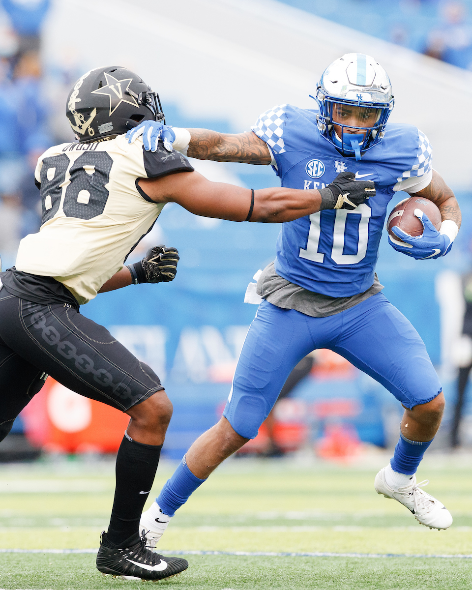 ASIM ROSE.

UK beat Vandy 38-35.

Photo by Elliott Hess | UK Athletics