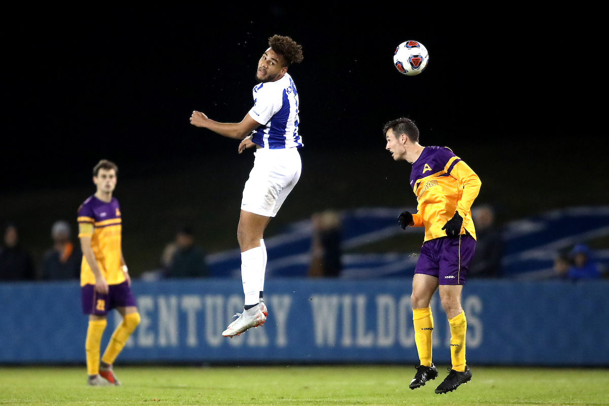 JJ Williams.

Men's soccer beats Lipscomb 2-1.

Photo by Quinn Foster | UK Athletics