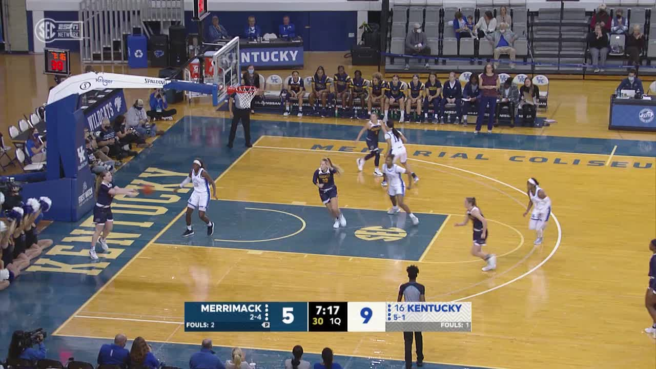 University of Kentucky 90 - Merrimack 56