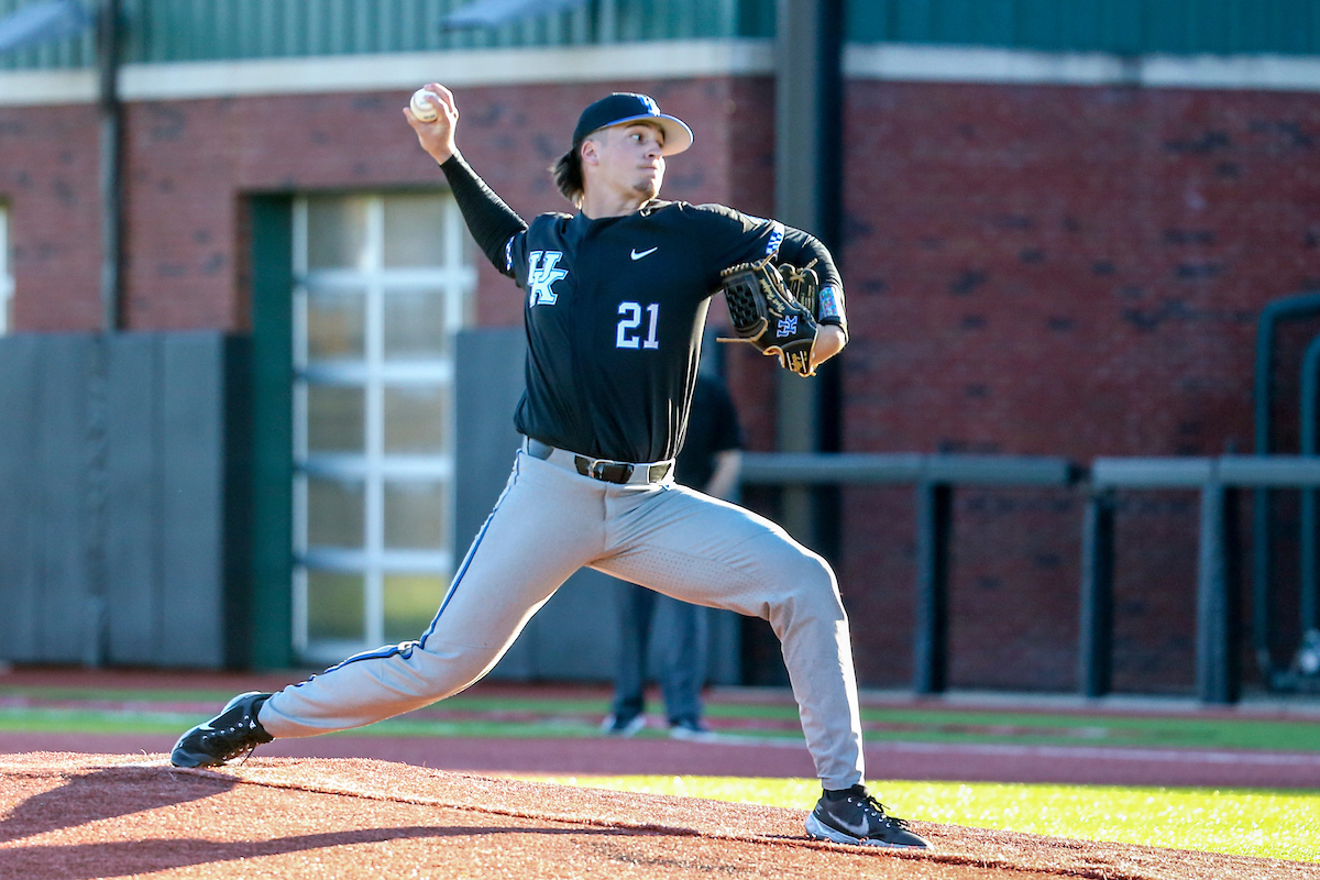 Wyatt Hudepohl.

Kentucky defeats Jacksonville State 15-1.

Photo by Sarah Caputi | UK Athletics