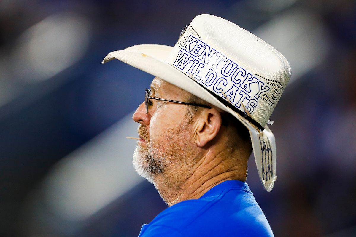 Fans.

UK beat EMU 38-17.

Photo by Chet White | UK Athletics