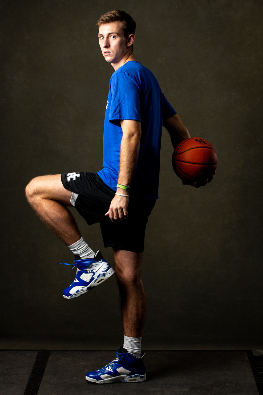 Brennan Canada.

2020 - 2021 Menâ??s Basketball Photoday.

Photo by Eddie Justice | UK Athletics