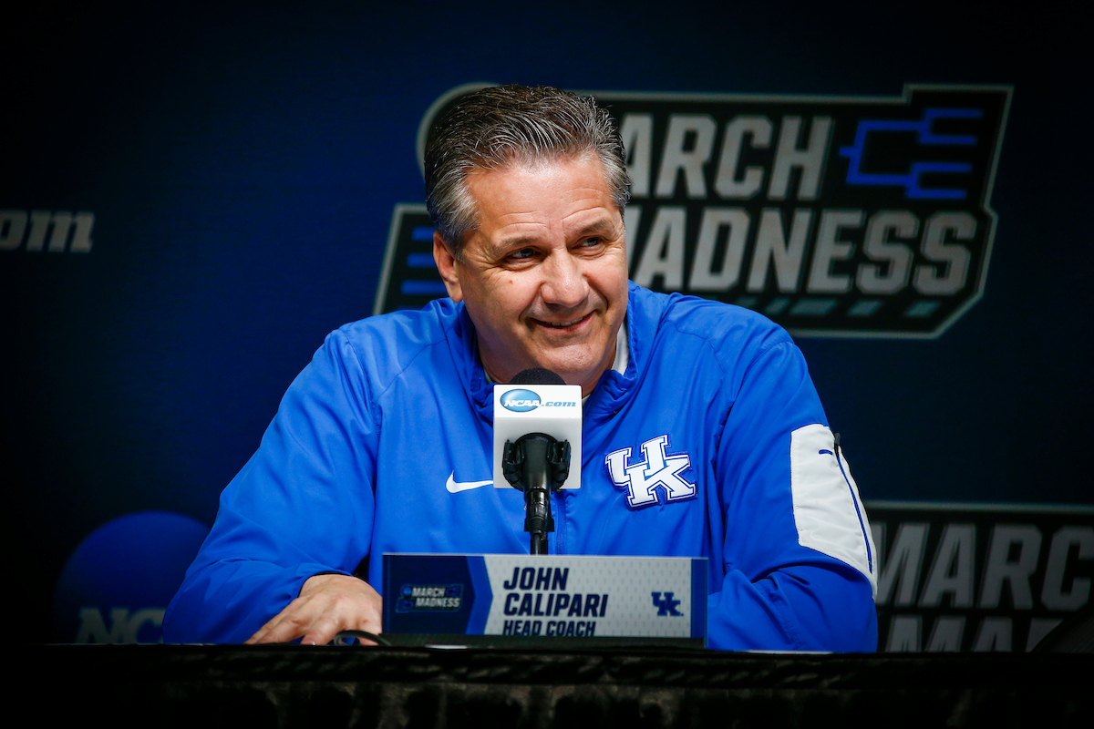 John Calipari.

Practice and pressers. 

Photo by Chet White | UK Athletics