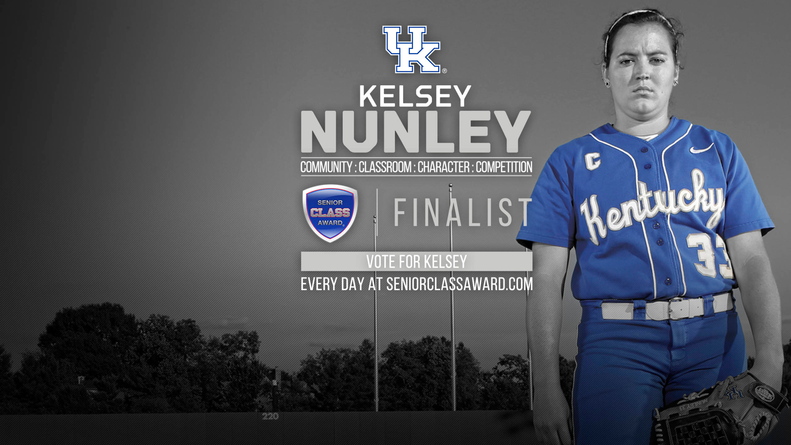 Kelsey Nunley Named Finalist for Senior CLASS Award