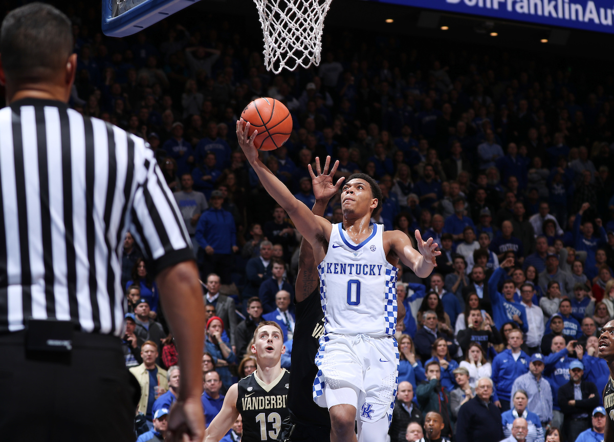 Quade Green.

The University of Kentucky men's basketball team beats Vanderbilt 83-81 on Tuesday, January 30, 2018 at Rupp Arena in Lexington, Ky.

Photo by Elliott Hess | UK Athletics