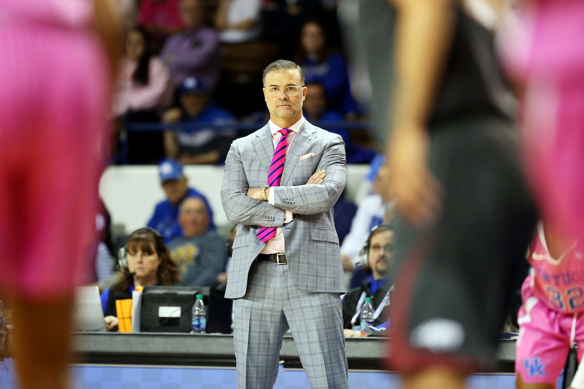 Matthew Mitchell

The UK Women's Basketball team beat Arkansas.
Photo by Britney Howard | UK Athletics