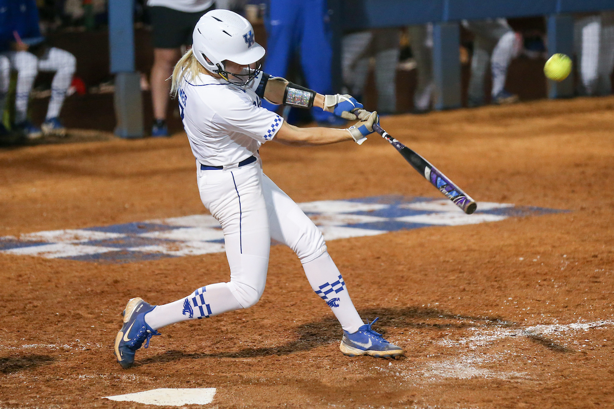 Autumn Humes.

Kentucky loses to Georgia 5 - 2.

Photo by Sarah Caputi | UK Athletics